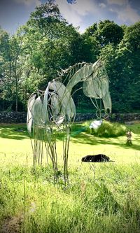 Ben II&rsquo; - Welded stainless-steel rod with mesh. 17hh