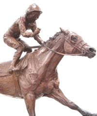 ‘Frankie Dettori Rides Another Winner’ - Bronze