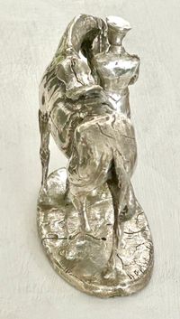 NEW! Stirling Silver ltd edition ‘Romsey War Horse & Trooper’ 1/8