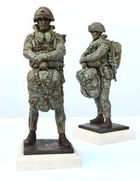 Colchester Airborne Soldier maquette. NEW!